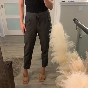 Pinstripe Dressy Joggers (Dynamite, Size M)